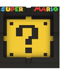 Super-Mario-Ashtray-v1.jpg STL file Super Mario Ashtray・3D print object to download