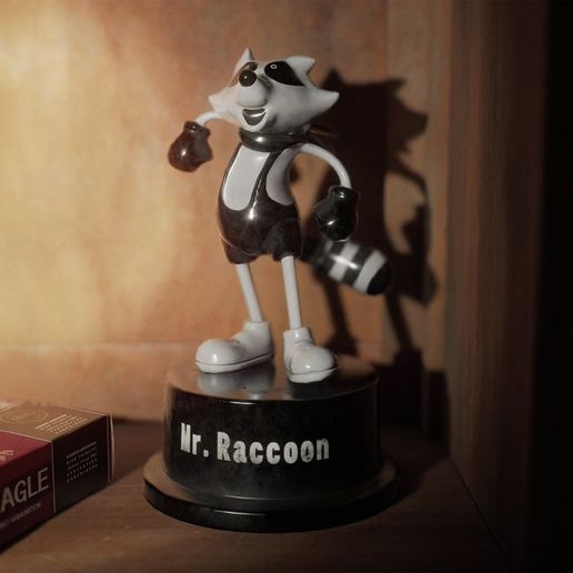 🦝 RESIDENT EVIL 9 Requiem Mr. Raccoon・ STL File for 3D printing・Cults