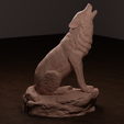 WH-side-3.png Archivo 3D Lobo aullador・Modelo de impresión 3D para descargar