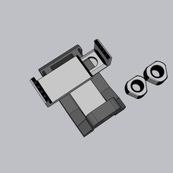 01.jpg STL file Cell Phone Filler Light Holder with Cell Phone Holder・3D print design to download