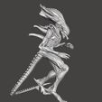 2.jpg Praetorian Alien - Aliens Fireteam Elite Articulated Hi-Poly STL Xenomorph for 3D printing