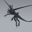 0013.png Makara beast  - rigged / posable [stl included ]