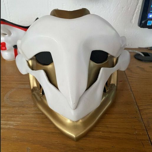 🎨 Ekko Mask (Arcane)・ STL File for ・Cults
