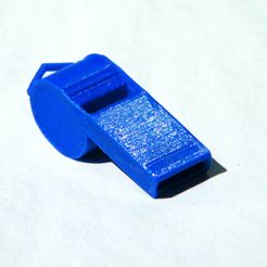 Whistle_vue_simple_light.jpg Файл STL Alarm whistle・3D модель для печати скачать