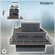 2.jpg Modern flat-roofed building with observation balcony and multiple windows (47) - RAF Aeroport Modern WW2 WW1 World War Diaroma Wargaming RPG Mini Hobby