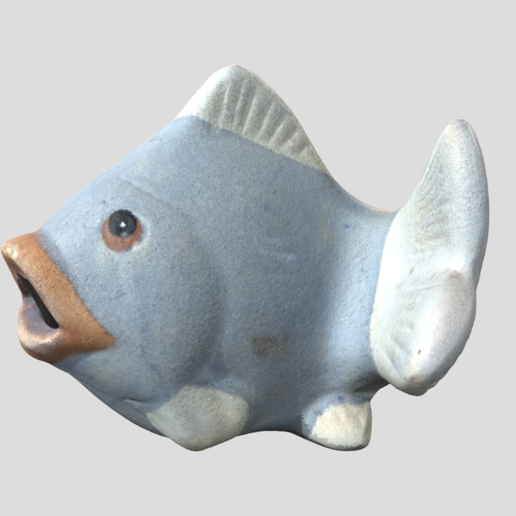 Fish sculpture（generated by Revopoint POP 2） 3D model