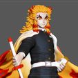 9.jpg 3D file RENGOKU KIMETSU NO YAIBA ANIME STATUE CHARACTER・3D printer design to download