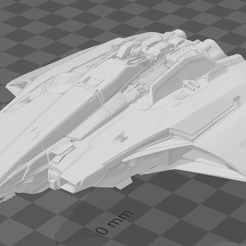 3MF file Star Citizen Sabre ⭐・3D printing model to download・Cults