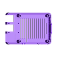 Top_Slots_SM_Cam_Disp.stl Malolo's screw-less / snap fit Raspberry Pi 3 Model B+ Case & Stands
