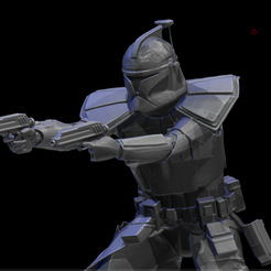 ZBrush-2023.-03.-15.-11_51_44-2.png Free 3MF file Star wars Arc (Advanced Recon commando) trooper P1 armor・3D print design to download