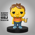 1.png Barney Gumble Funko Pop The Simpsons Beer Lover Figure 3D Model OBJ RAR