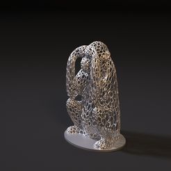 10000.jpg Fichier 3D Statuette de singe・Plan imprimable en 3D à télécharger