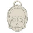 C3PO llavero.jpg KEY RING C3PO STAR WARS