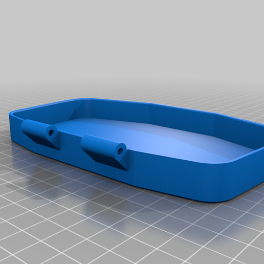 Gameboy Advance Case - Two parts 3D model