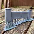 Parapet-A2.jpg Modélisme ferroviaire - Mur de parapet de pont - Longueurs variées