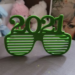 20201024_172117.jpg Free STL file glasses 2021・3D printer model to download
