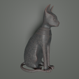 12.png Egyptian Cat Statue