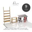 Artists-Room-Furniture-Collection_Miniature-3.png Miniature Artist Room Furniture Collection  (9 PCS)  |  1:12 Scale,  Miniature Artist Room, Dollhouse Art Furniture, Miniature Art Studio