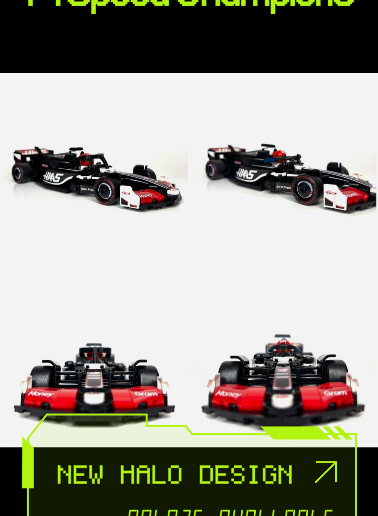 Lego F1 Speed Champion Halo