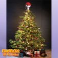 16.jpg Free 3D file Pokemon Ball for Christmas Tree・3D printable model to download