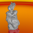 gg0046.png DragonballZ - Goku 3d Printable Bust