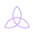 trinity.stl Triquetra symbol, Holy Trinity or triskelion, Celtic symbol of eternity, Trinity symbol keychain, spiritual wall art decor, fridge magnet, pendant, SET of 3 pcs