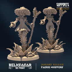 001.png Archivo STL Myconid Consort B Nude and Normal・Modelo imprimible en 3D para descargar