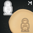 Astronaut.png Cookie Cutters - Space