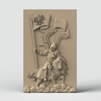 Polish-hussar-stl.930.png 3D Model STL  file Polish Hussar