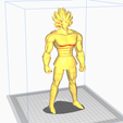 2.png Kale Super Saiyan Berserk 3D Model