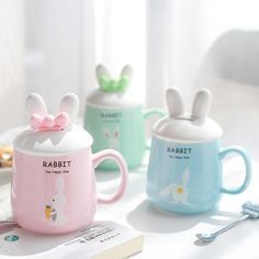 658b10f19a3bc2b0c862f4bde01534d4.jpg 3D Easter Cute Bunny Kids Cocoa Mug