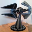 4.jpg STAR WARS TIE INTERCEPTOR – Highly detailed & fully printable – Cockpit & openable hatch – With instructions