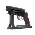 1_v2.png Deckard's Pistol - Blade Runner - Printable 3d model - STL + CAD bundle - Commercial Use