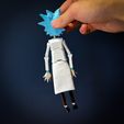 flexi-rick-and-morty-6.jpg STL file RICK AND MORTY FLEXI RICK ARTICULATED NO SUPPORTS・3D print object to download, sliceables