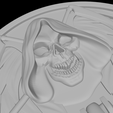model-22.png Skull coin - Aviator Coin - Skull with airplane