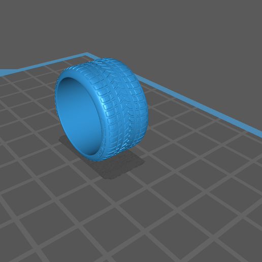 1/24 Scale TOYO Tires 18 inch 3D model