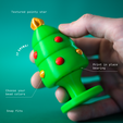 4-Cults.png Xmas Tree - Spinning Toy