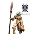 PerfectSlayerArt.jpg Perfect Slayer Miniature (Barbarian, DND, Kingdom Death, Pathfinder, Mini)