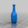 b6c17a741b33aeed0db9fa3035230b8f.png Champagne Bottle (1:18 scale)