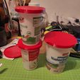 IMG_20201004_193727.jpg yogurt cup lid ( joghurtbecher deckel )