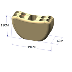 B1.png door or wall toothbrush holder