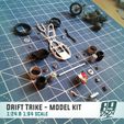 7.jpg Drift Trike - fat tire 1:24 & 1:64 scale model set