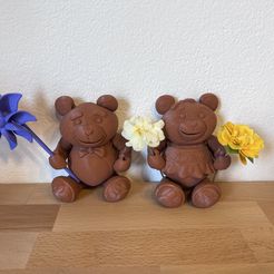 OSITOS DE PELUCHE Y MOLINETE FLEXI PRINT-IN-PLACE