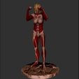 41b48d38bbe7513b69fbbb4d012cab6e_preview_featured.jpg Fichier STL gratuit Attack on Titan - Femme Titan・Modèle pour impression 3D à télécharger