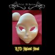BJD-Freska-Head.jpg BJD Кукольная голова Hyland collection