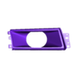 Lancer Evolution 5 6 Intake Headlight Final.stl Mitsubishi Lancer Evolution 5 6 Front Left Headlight Intake Big Opening