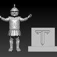 gnhhyj.jpg NCAA - Troy Trojans football mascot statue - 3d Model print