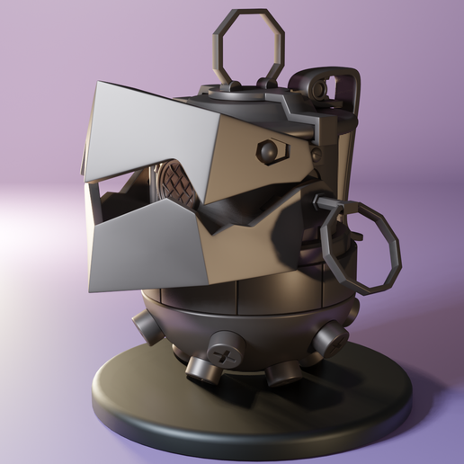 Jinx Grenade Arcane version 3D model