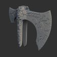 2.jpg Leviathan AXE Blade Head (No Wood)  - Weapon Kratos - God Of War 3D print model