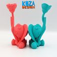 elephant-and-her-cute-children-11.jpg Файл STL Симпатичная мама-слониха и ее маленькие слонята напечатаны на месте без подпорок・3D-печатная модель для загрузки